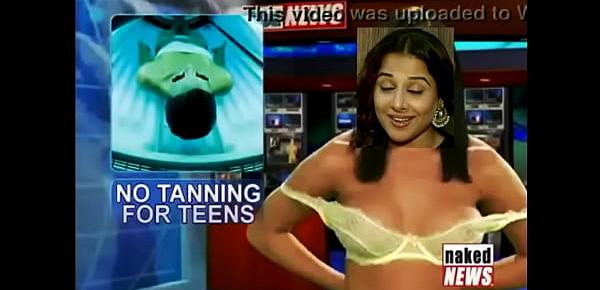  Vidya Balan Nude boob show